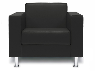 Wood Frame-Upholstered Seat & Back